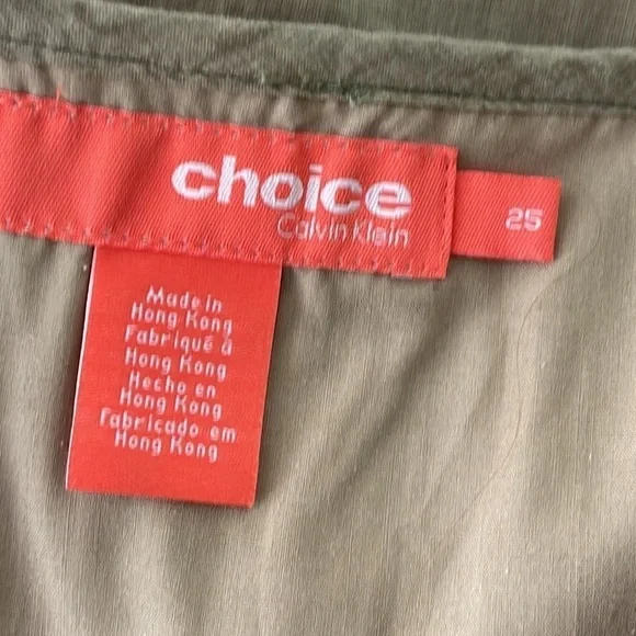 ❤️ CALVIN KLEIN CHOICE skirt Size 25 - Picture 4 of 4